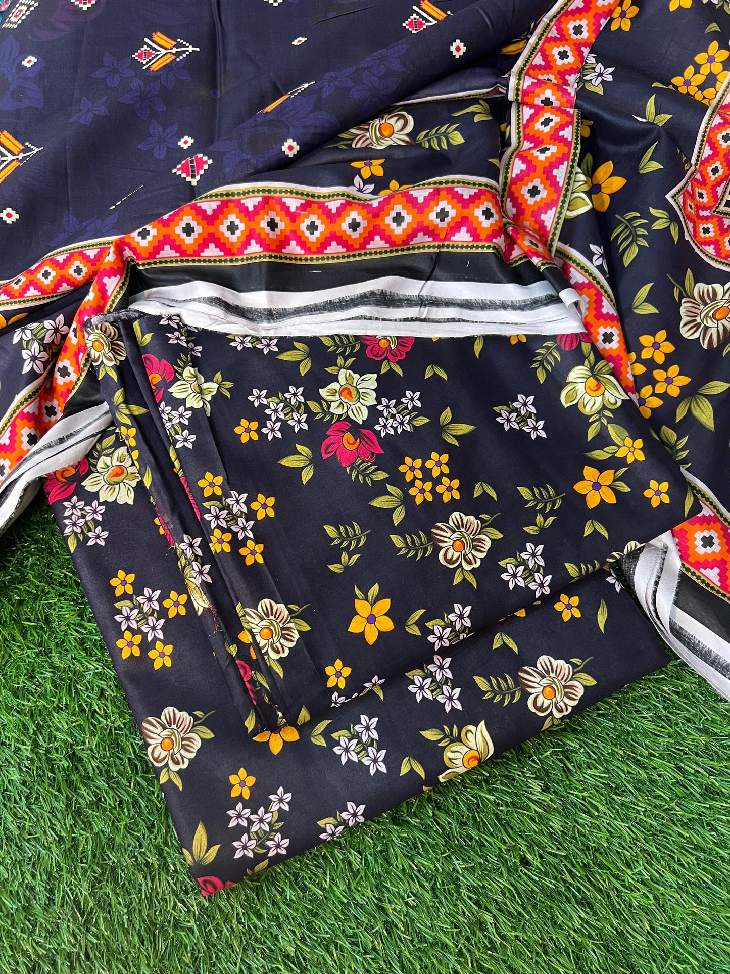 SAHAR DIGITAL LAWN THREE PIECE