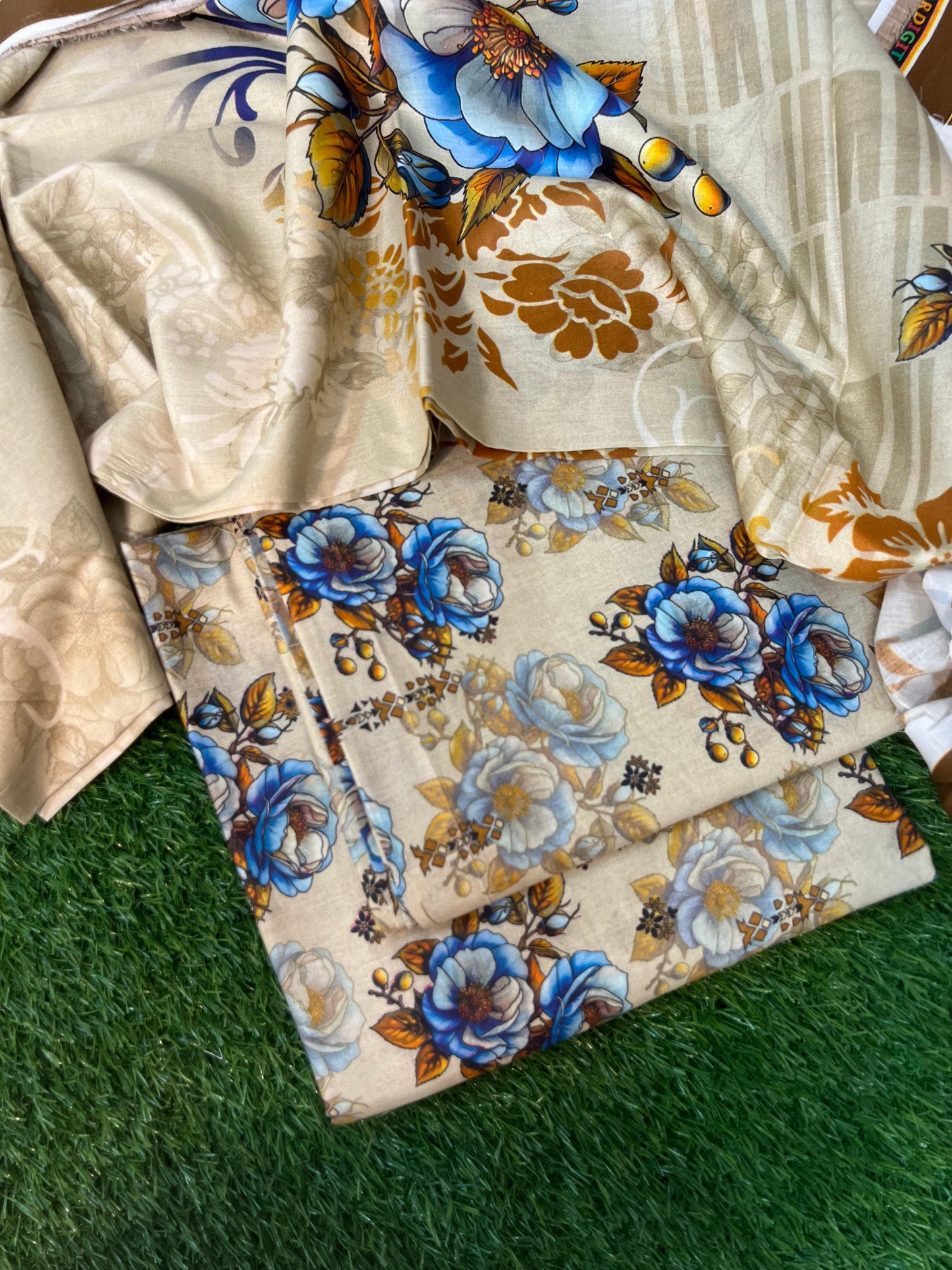 SAHAR DIGITAL LAWN THREE PIECE