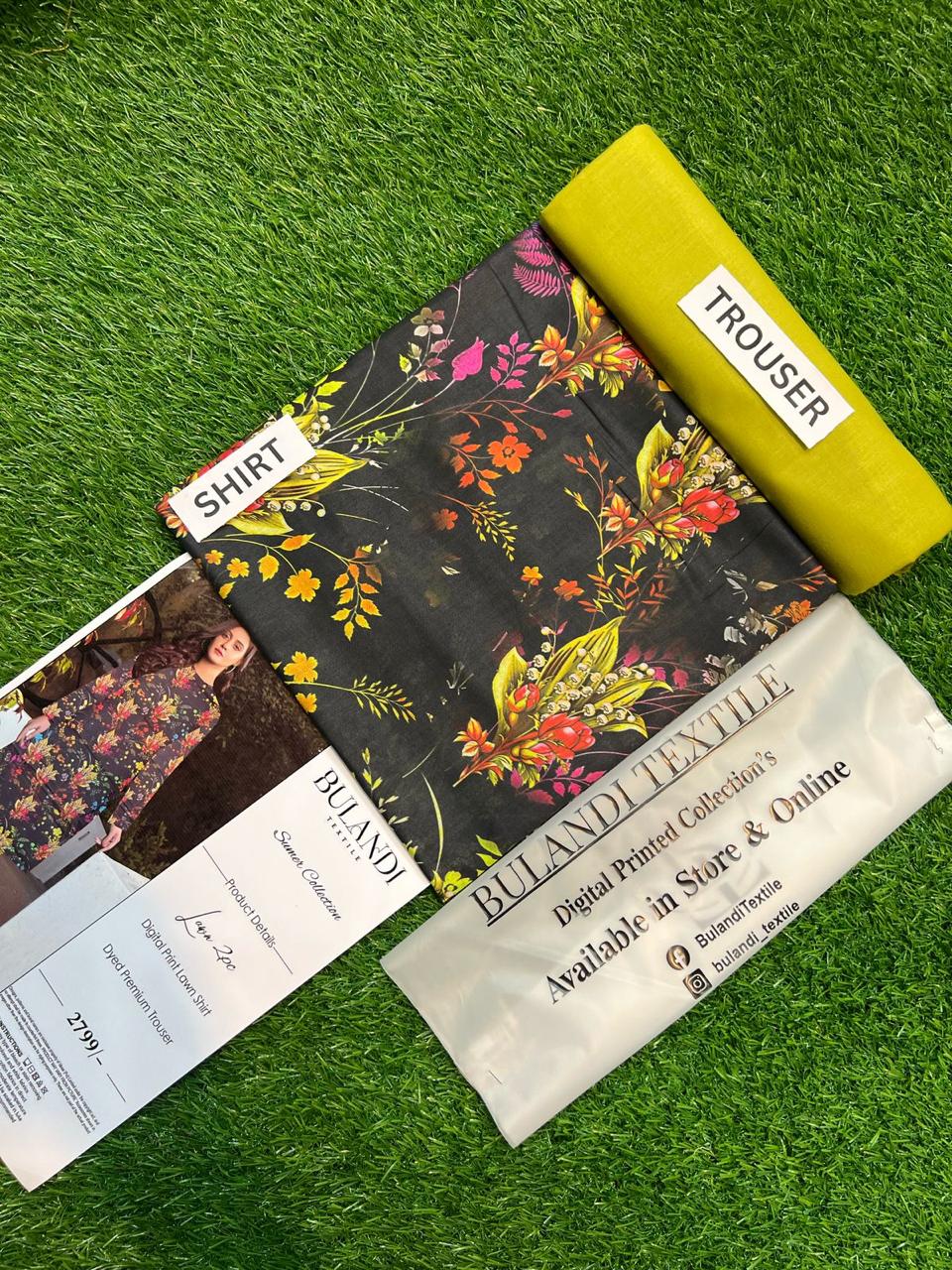 DIGITAL SEHAR LAWN TWO PIECE