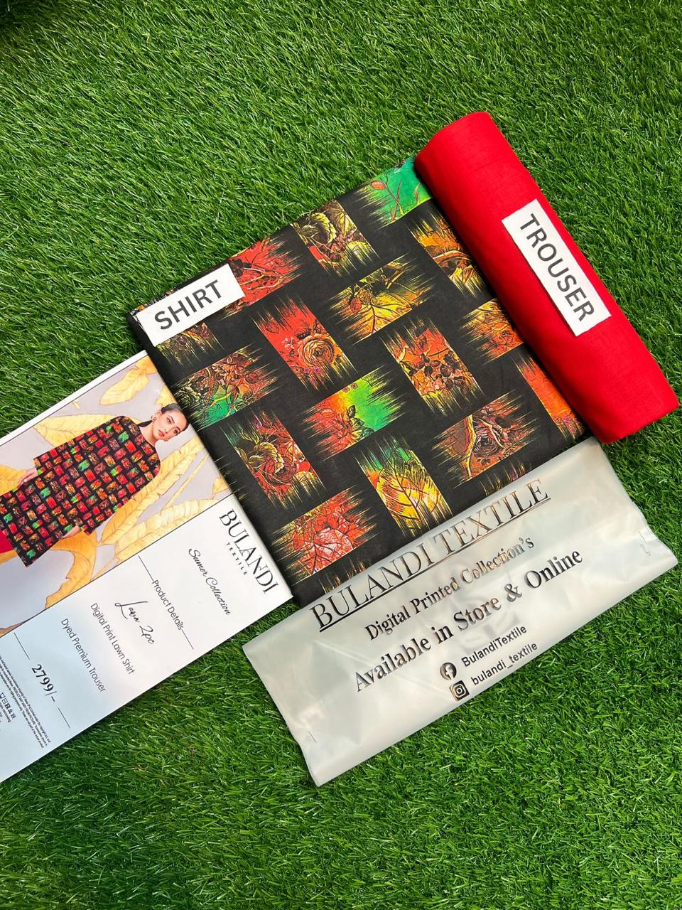 DIGITAL SEHAR LAWN TWO PIECE