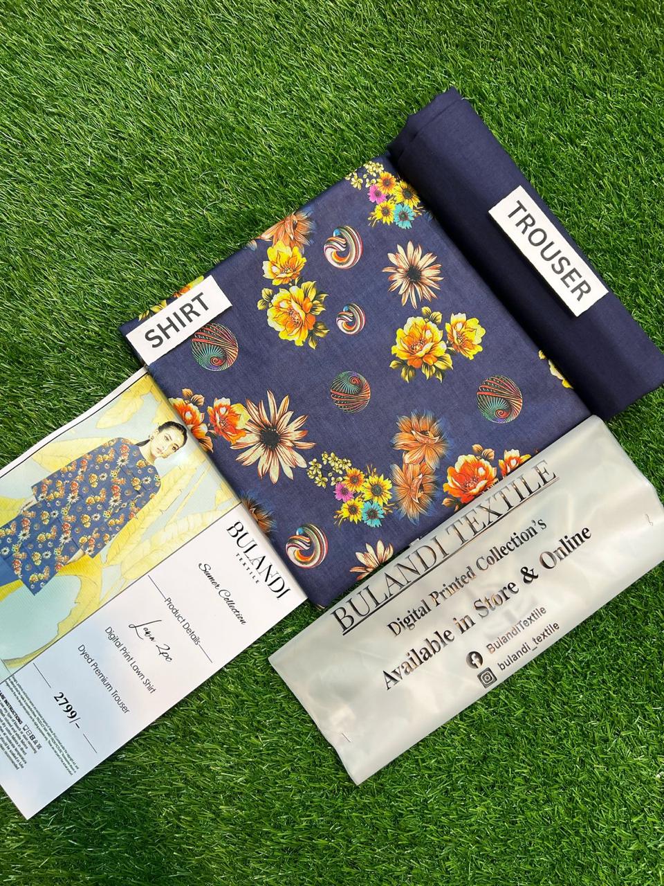 DIGITAL SEHAR LAWN TWO PIECE