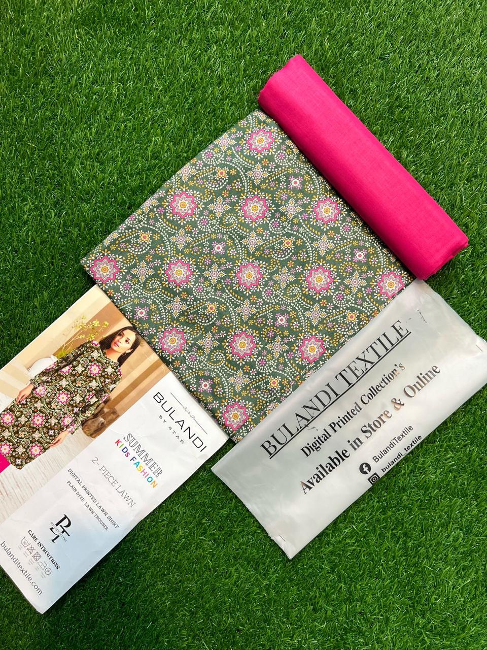 DIGITAL SEHAR LAWN TWO PIECE