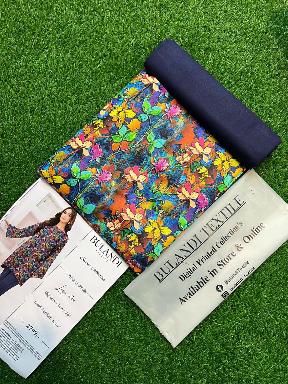 DIGITAL SEHAR LAWN TWO PIECE