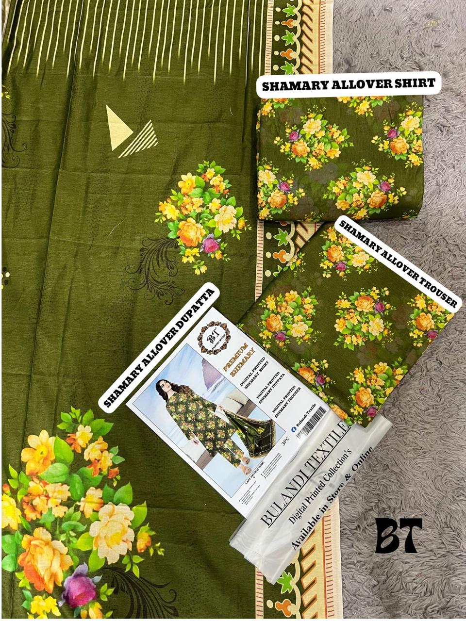 BULANDI SHAMARY LINEN THREE PIECE