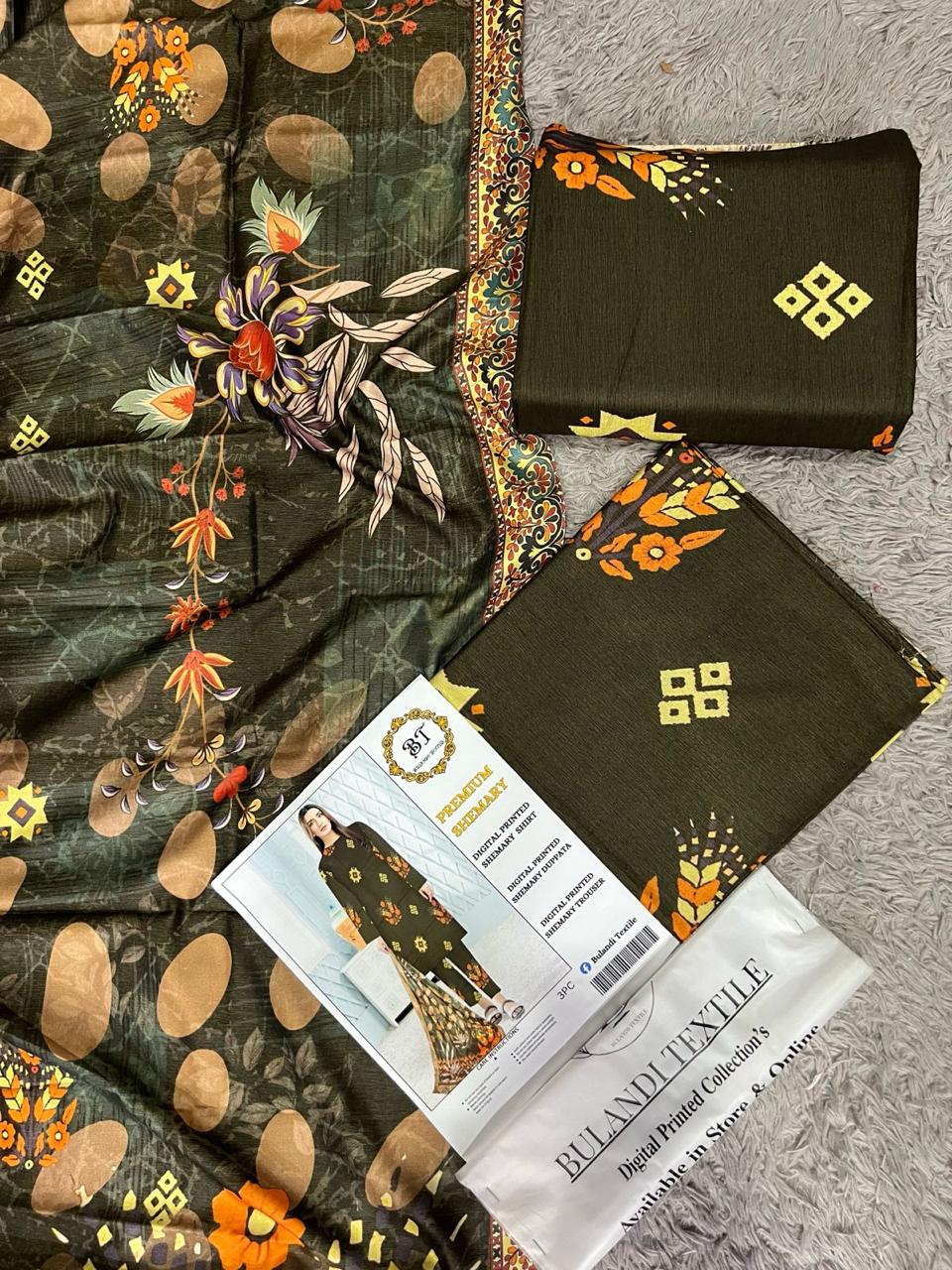 BULANDI SHAMARY LINEN THREE PIECE