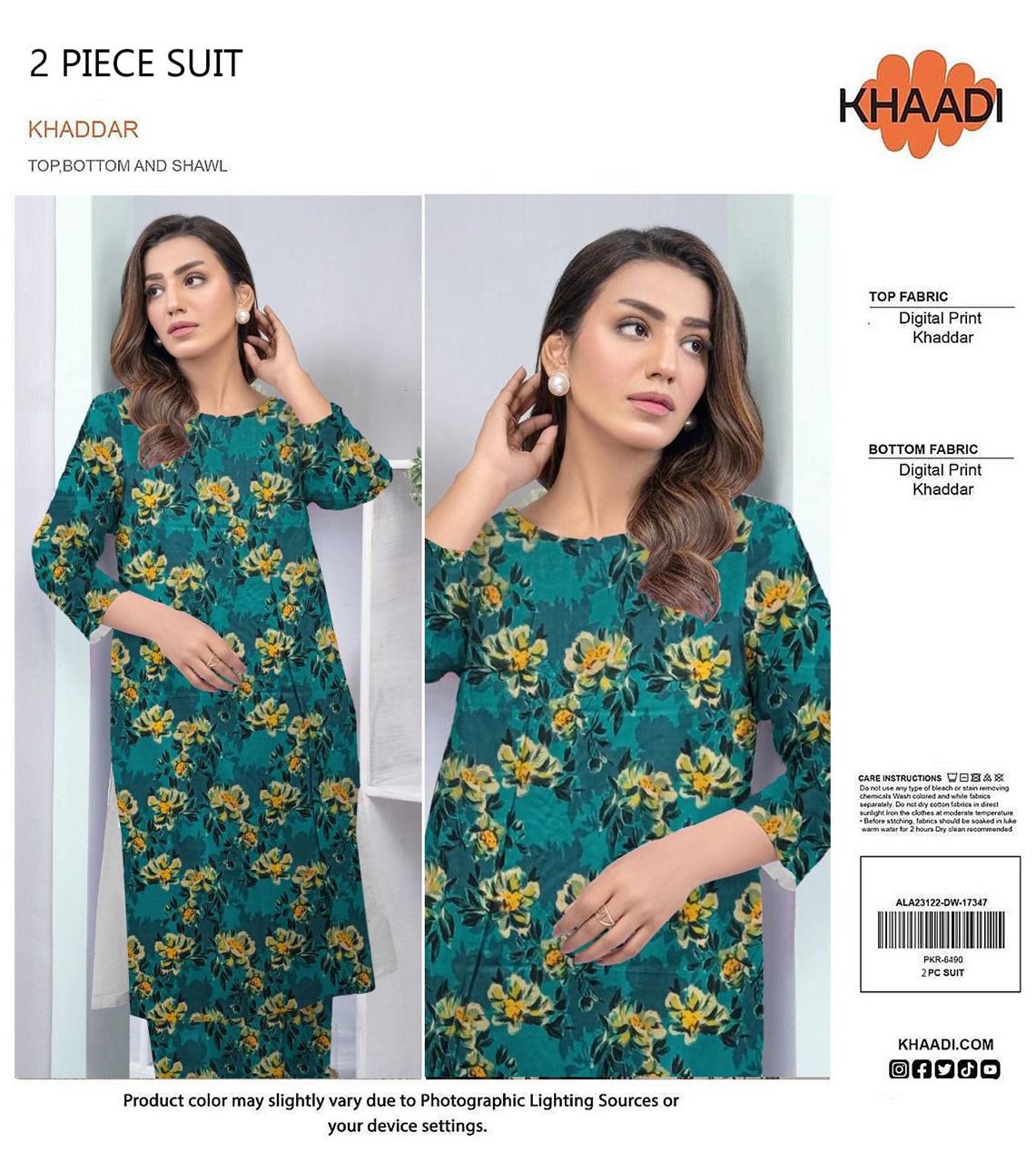 KHAADI KHADDAR TWO PIECE