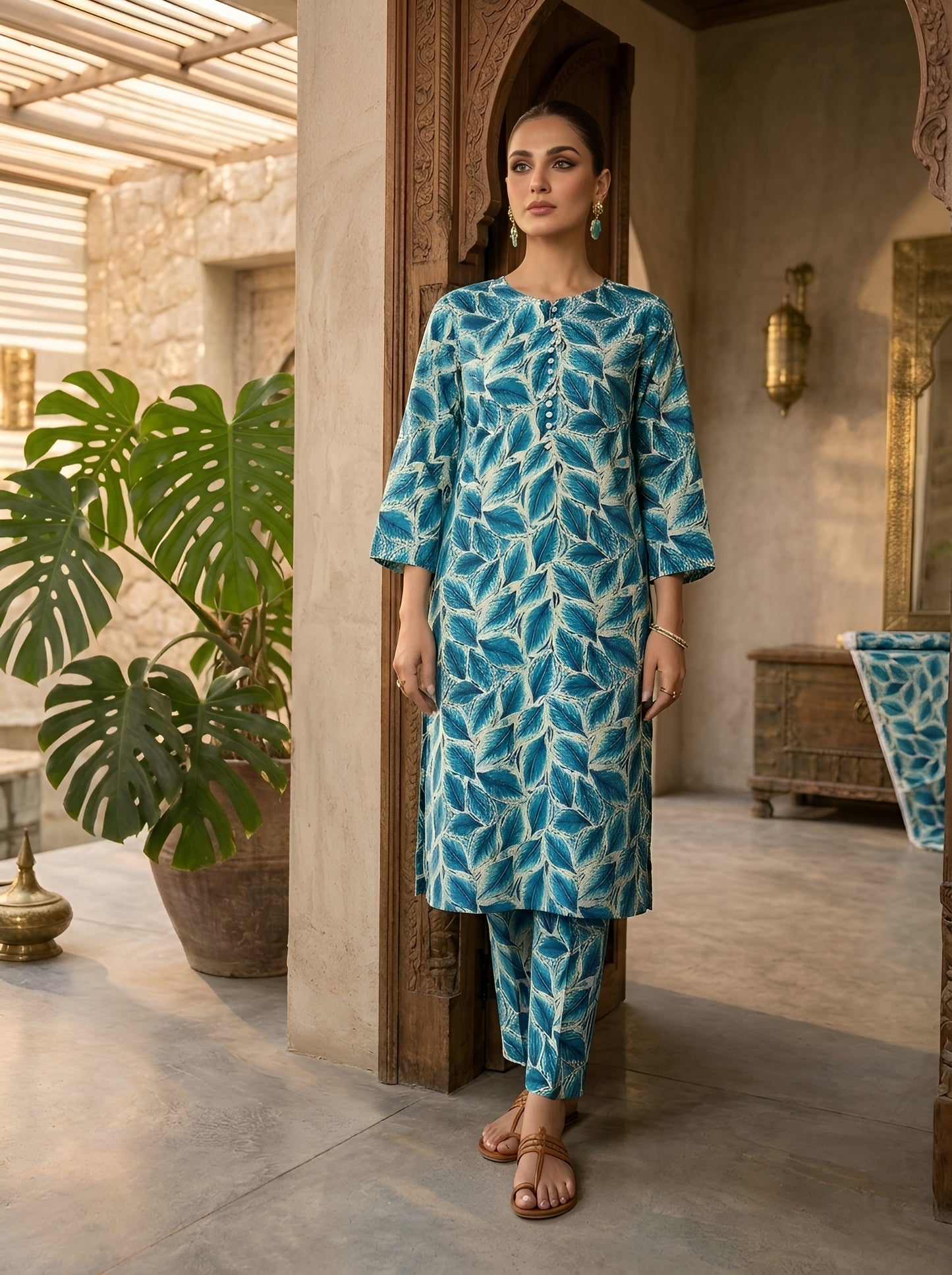 SEHAR LAWN TWO PIECE