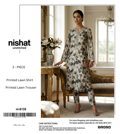 NISHAT LAWN TWO PIECE
