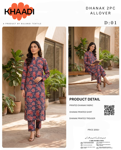 KHAADI DHANAK 2 PIECE