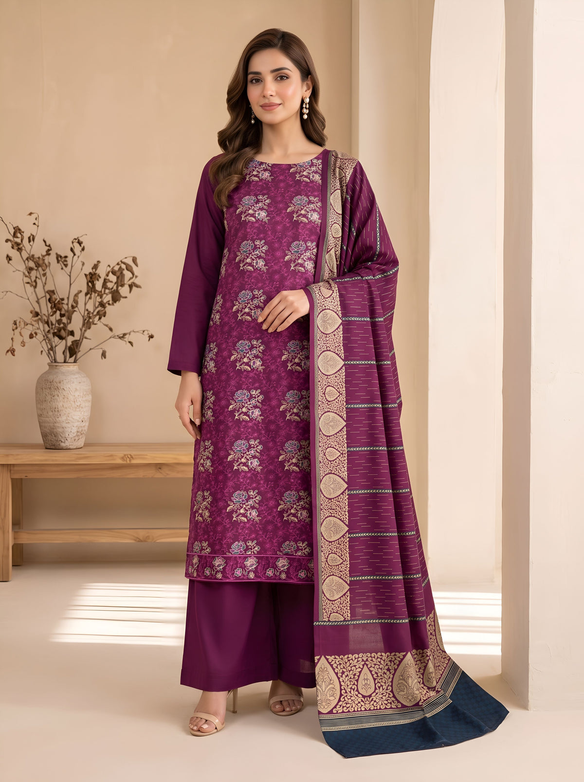 DILL NOOR BY BULANDI EMBROIDERY 3-PIECE