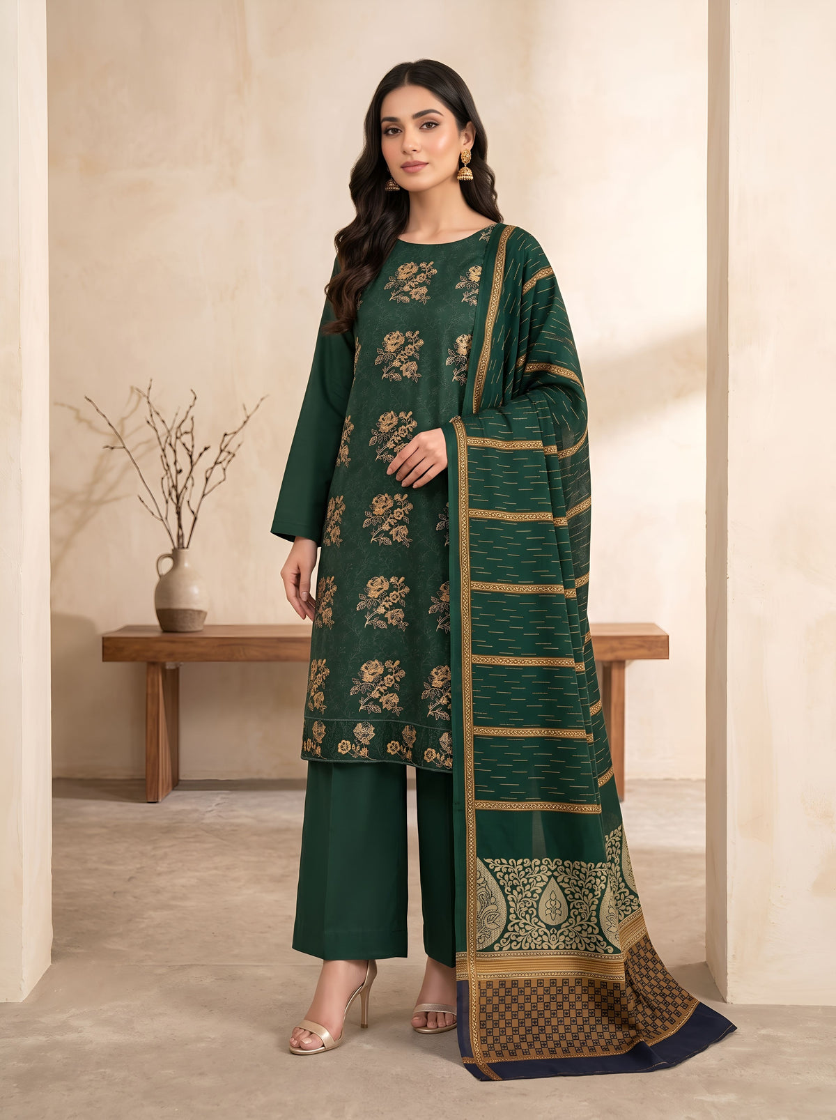 DILL NOOR BY BULANDI EMBROIDERY 3-PIECE