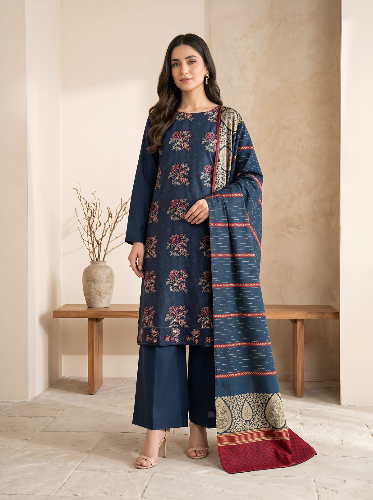 DILL NOOR BY BULANDI EMBROIDERY 3-PIECE