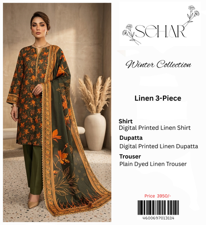 SEHAR LINEN 3-PIECE