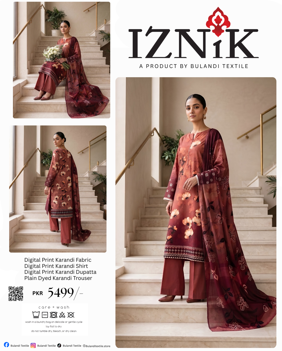 IZNIK KARANDI 3-PIECE
