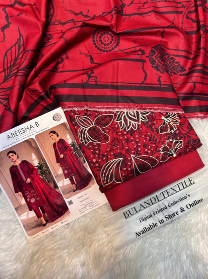 ABEESHA.B BY BULANDI EMBROIDERY 3-PIECE