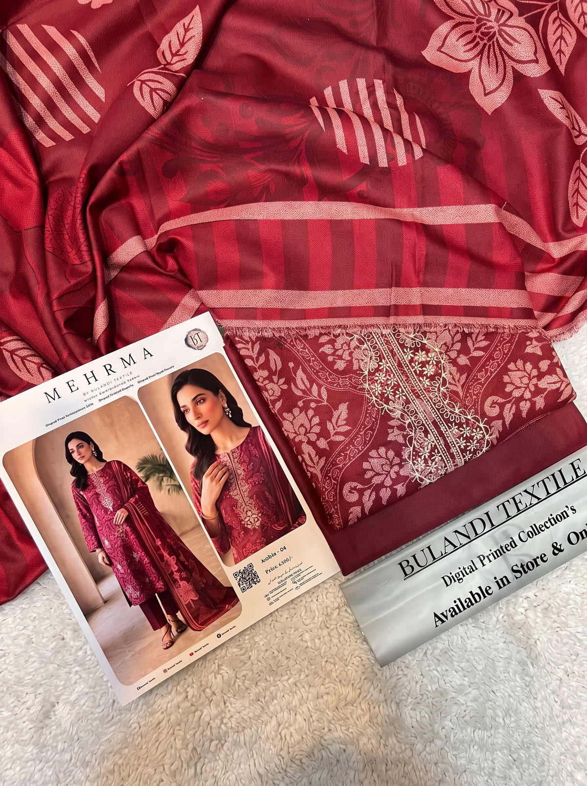 MEHRMA BY BULANDI EMBROIDERY 3-PIECE