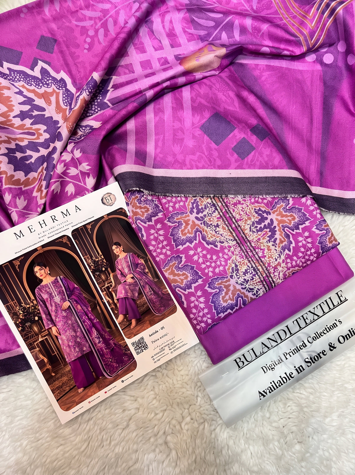 MEHRMA BY BULANDI EMBROIDERY 3-PIECE