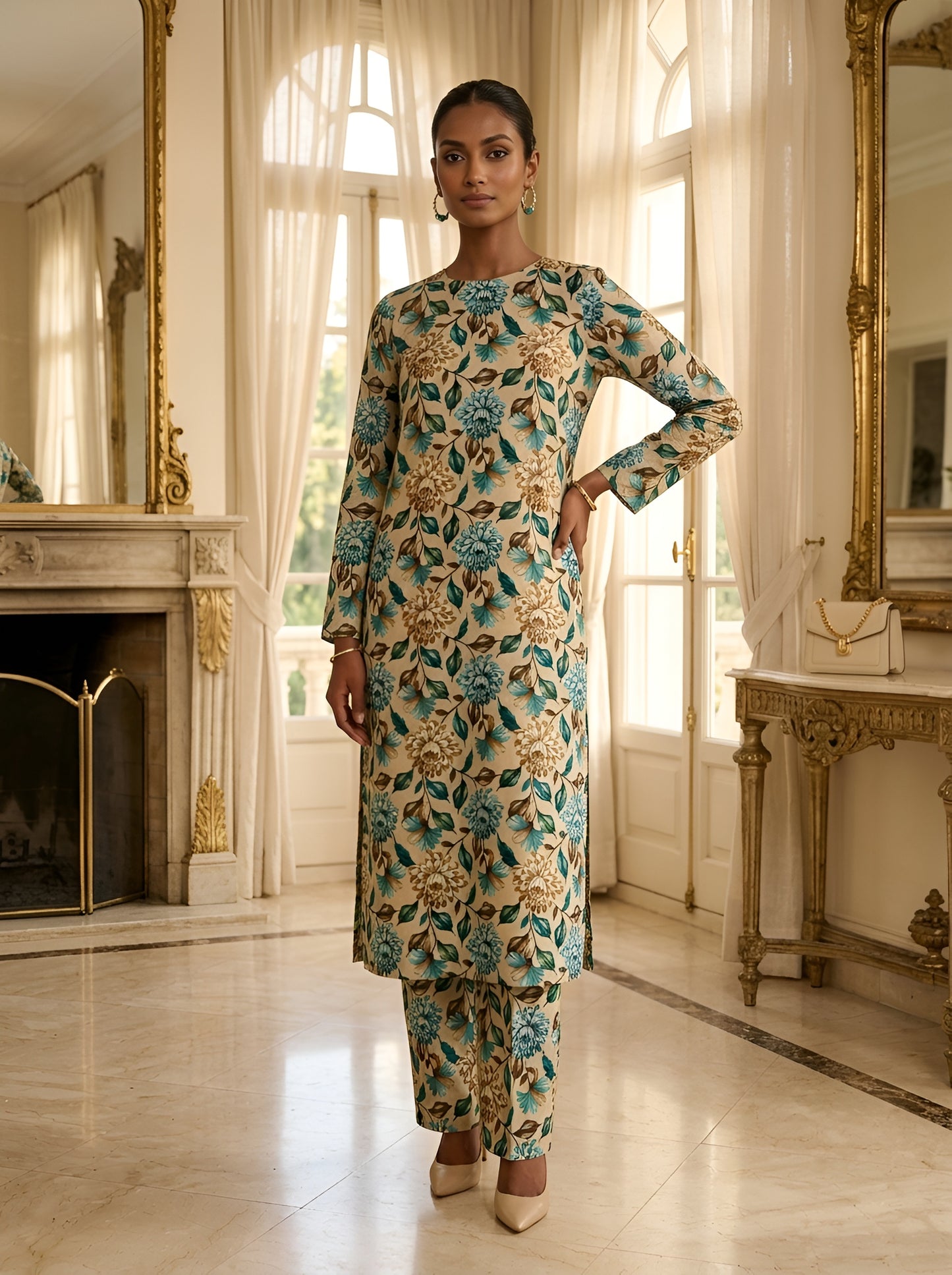 SEHAR LAWN TWO PIECE
