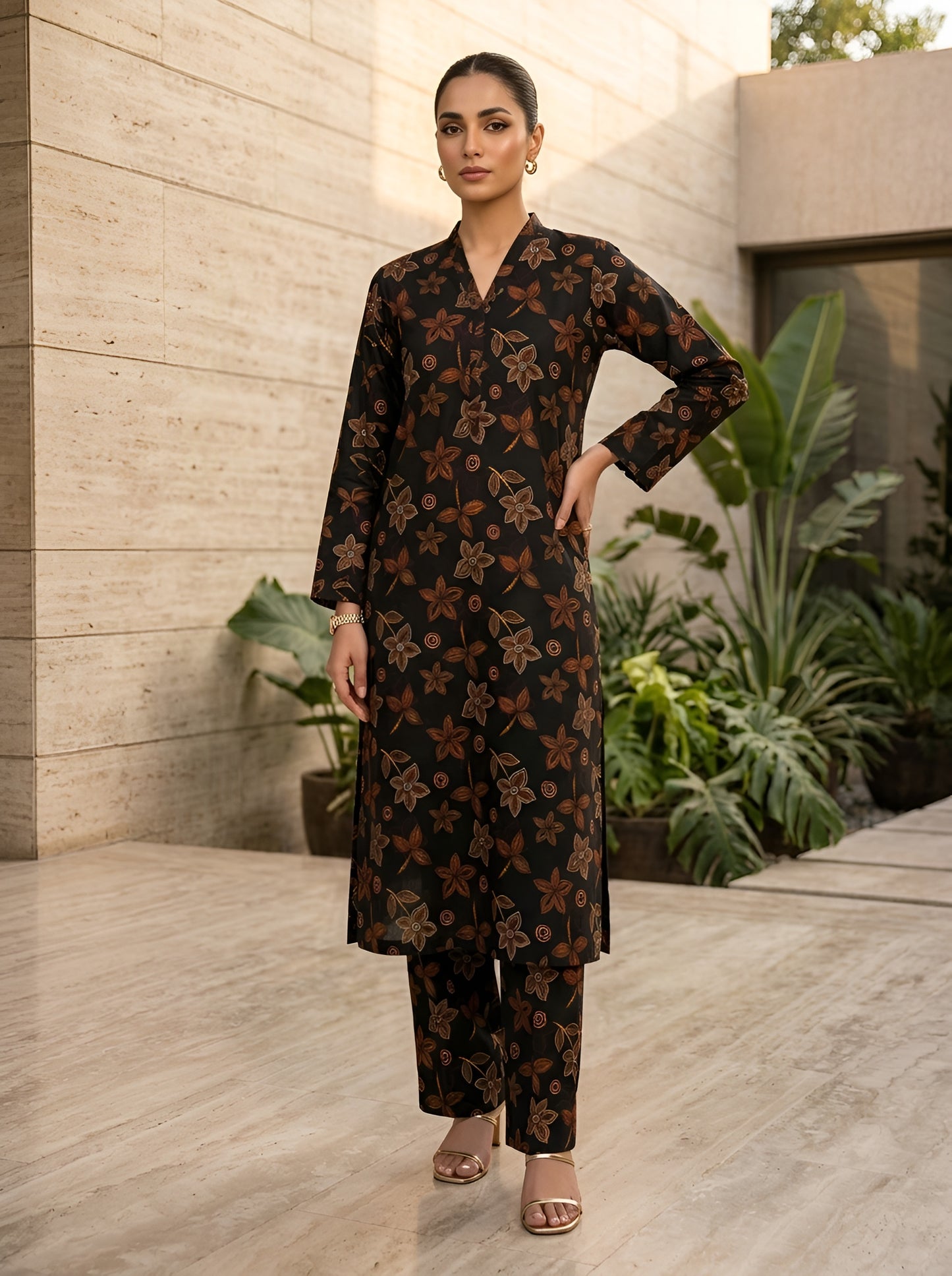 SEHAR LAWN TWO PIECE