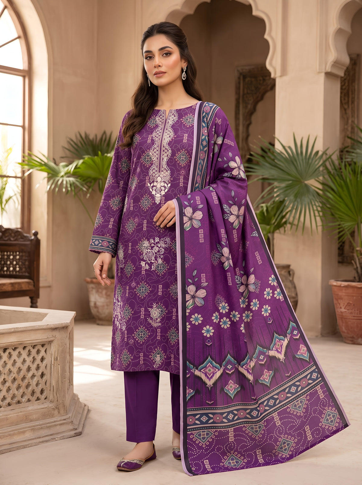 MEHRMA BY BULANDI EMBROIDERY 3-PIECE