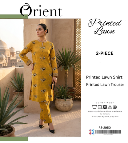 ORIENT LAWN TWO PIECE
