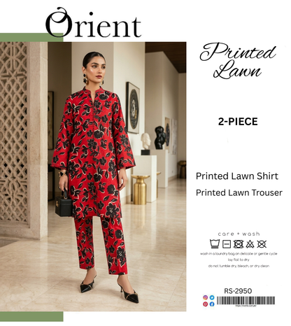 ORIENT LAWN TWO PIECE