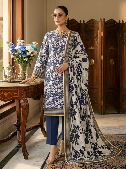 BIN SAEED LAWN THREE PIECE