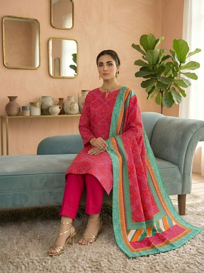 NISHAT LAWN THREE PIECE