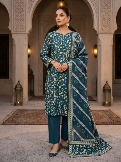 NISHAT LAWN THREE PIECE