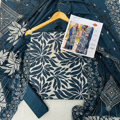 KHAADI LAWN THREE PIECE