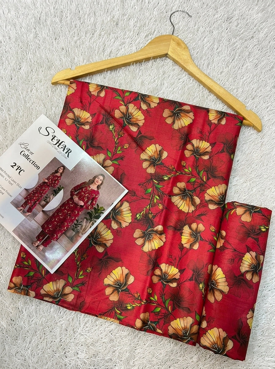 SEHAR LUXURY LAWN TWO PIECE