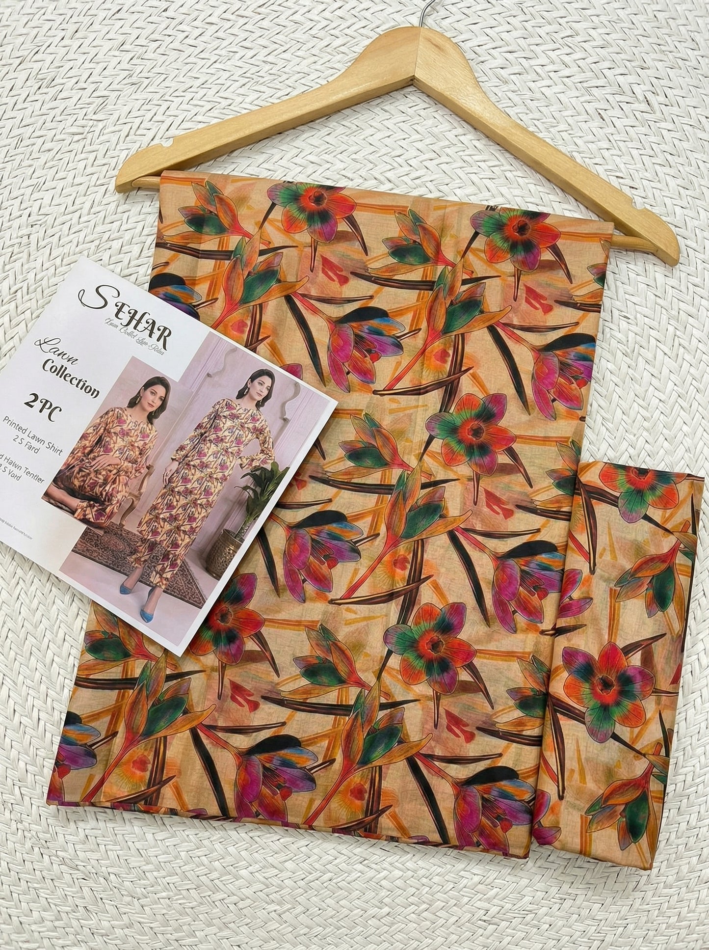 SEHAR LUXURY LAWN TWO PIECE