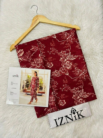 IZNIK LAWN TWO PIECE