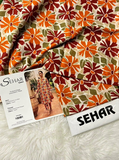 SEHAR LAWN TWO PIECE