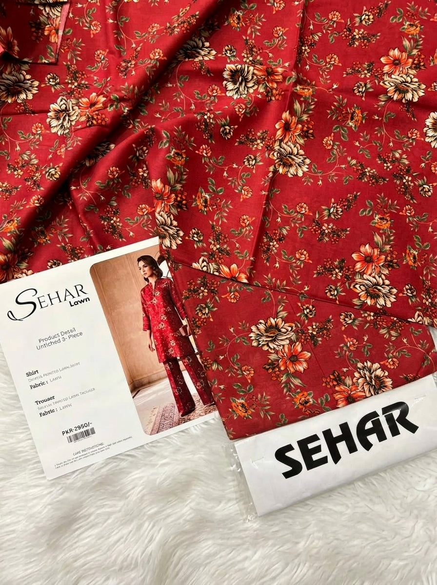 SEHAR LAWN TWO PIECE