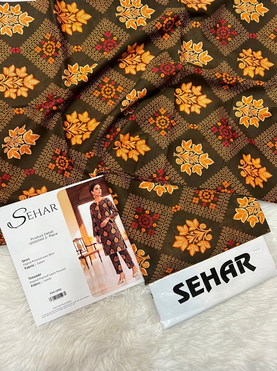 SEHAR LAWN TWO PIECE