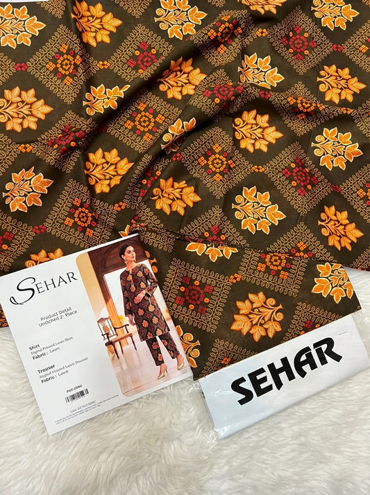SEHAR LAWN TWO PIECE