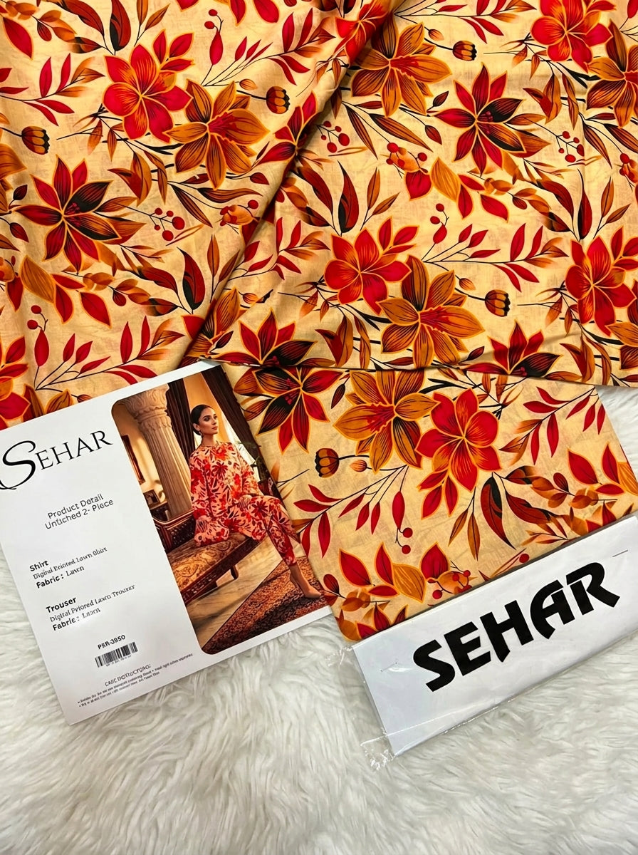 SEHAR LAWN TWO PIECE