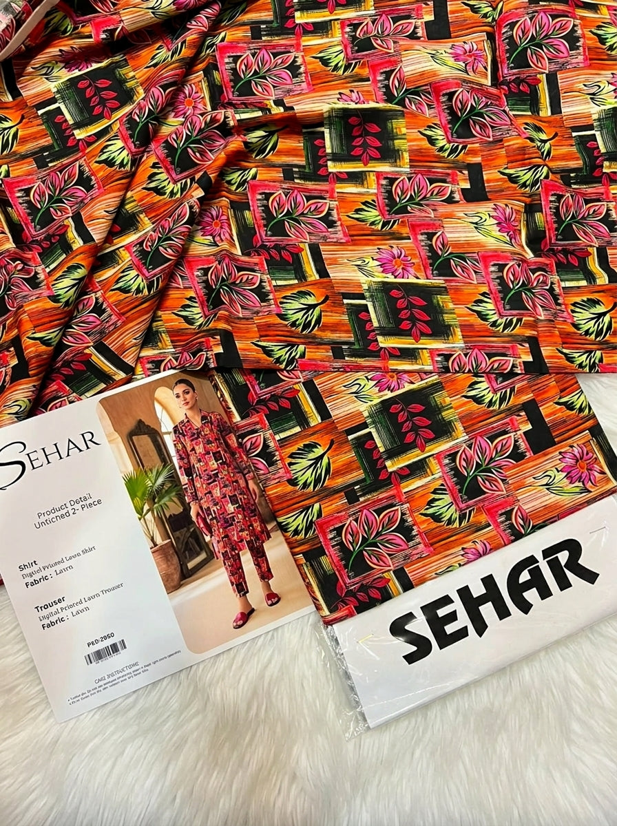 SEHAR LAWN TWO PIECE