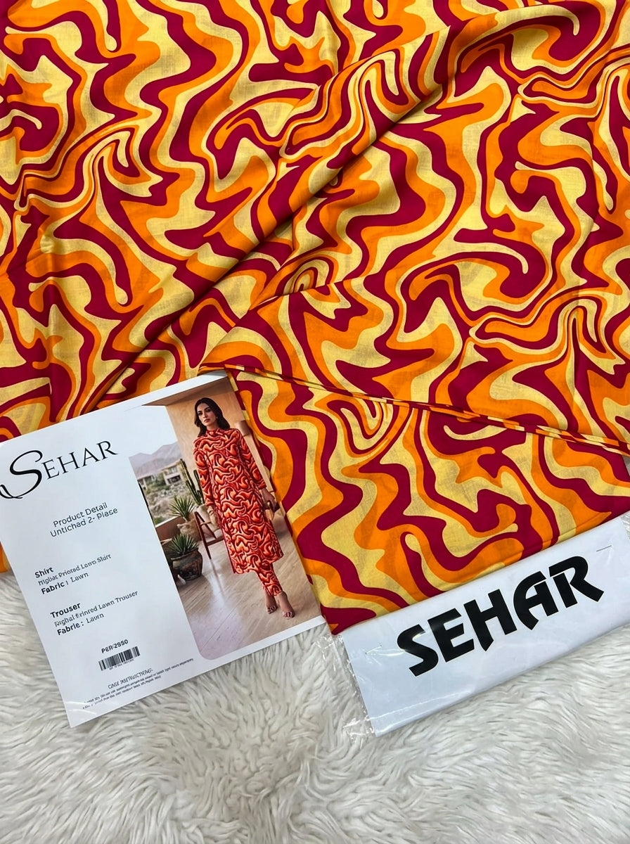 SEHAR LAWN TWO PIECE