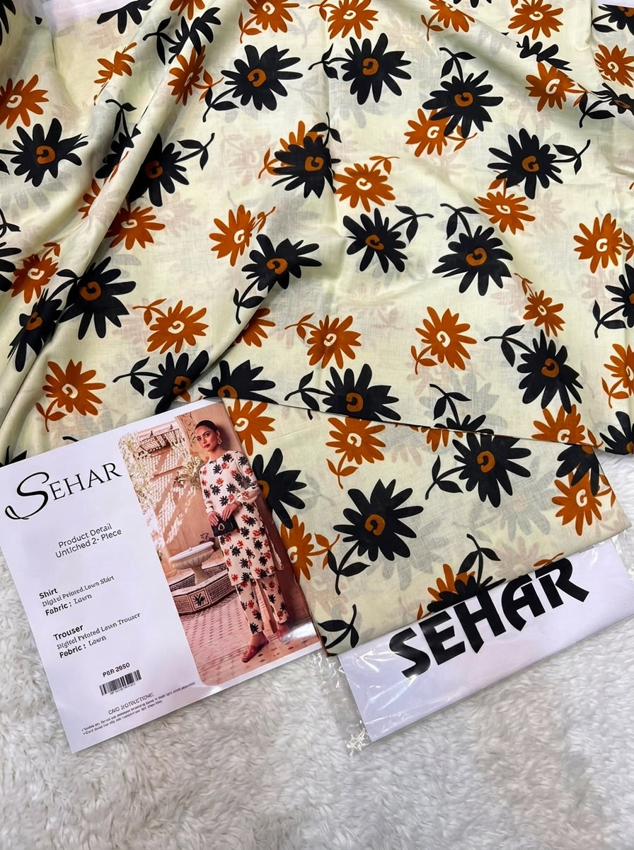 SEHAR LAWN TWO PIECE