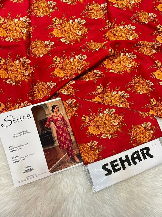 SEHAR LAWN TWO PIECE