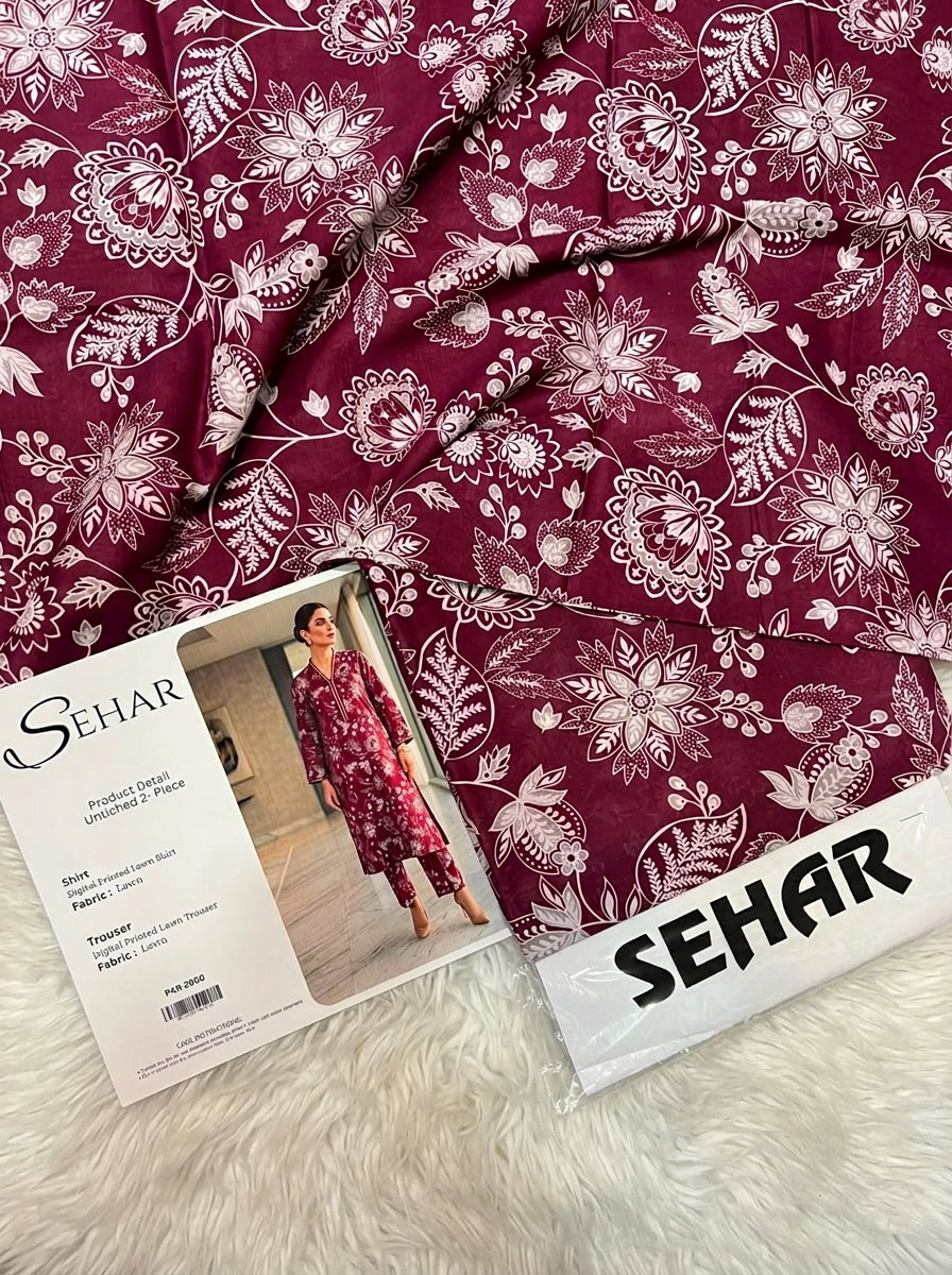 SEHAR LAWN TWO PIECE