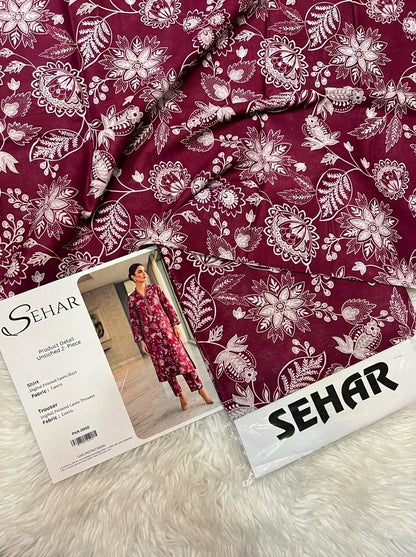 SEHAR LAWN TWO PIECE
