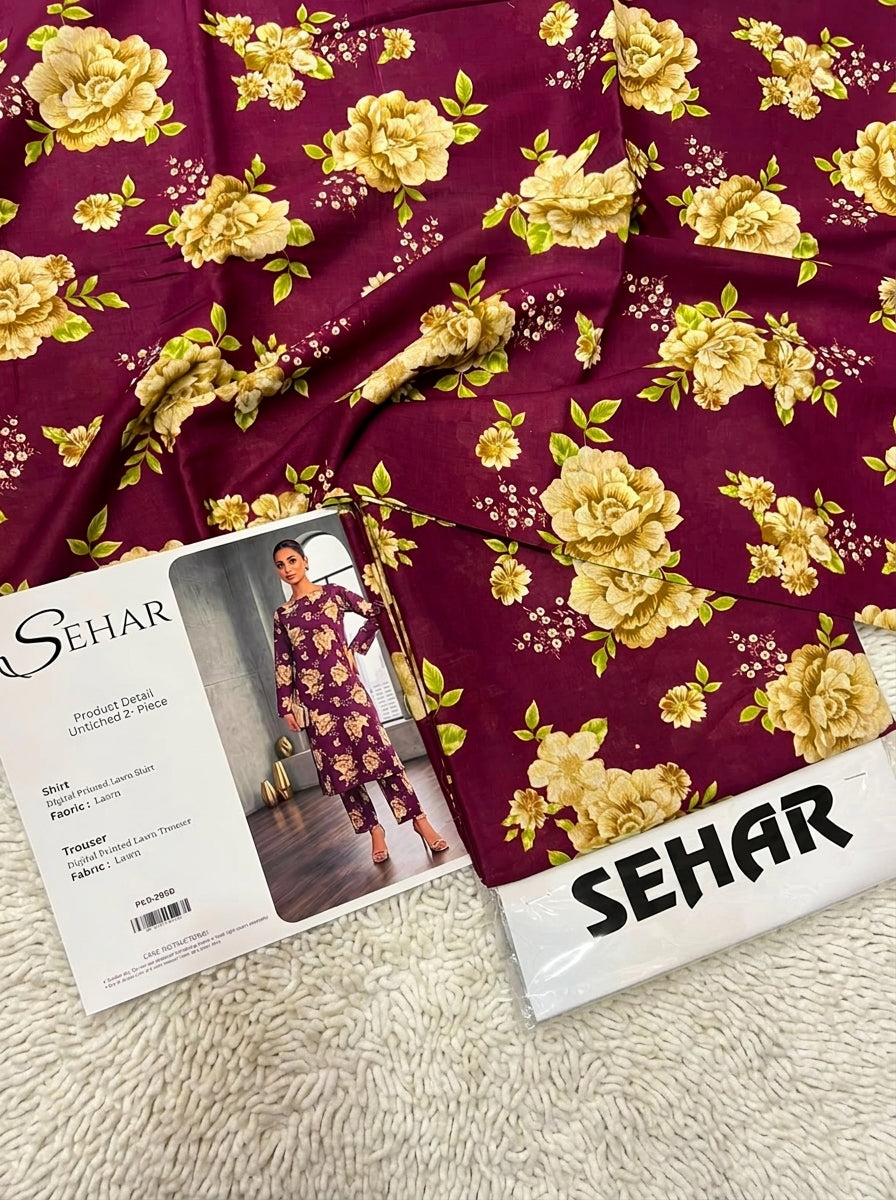 SEHAR LAWN TWO PIECE
