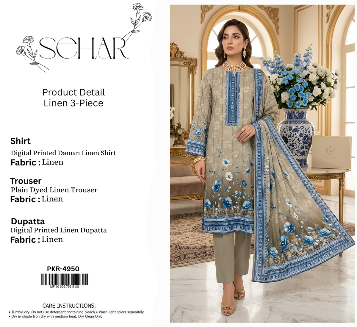 SEHAR LINEN 3-PIECE (Copy)