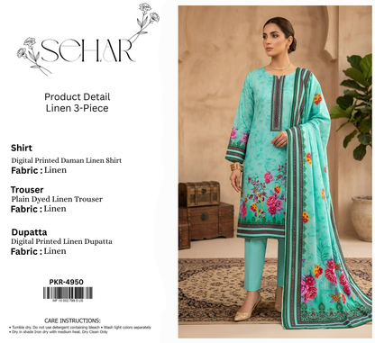 SEHAR LINEN 3-PIECE