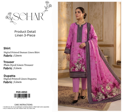 SEHAR LINEN 3-PIECE