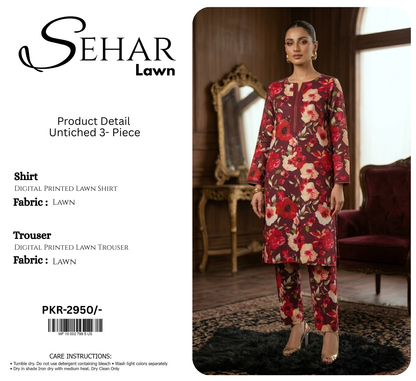 SEHAR LAWN TWO PIECE