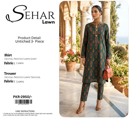 SEHAR LAWN TWO PIECE